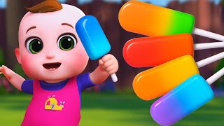 Ice Cream Song - With Colorful Popsicles 🍭| Bus Song & More | Nursery Rhymes & Songs |Joyful Jingles