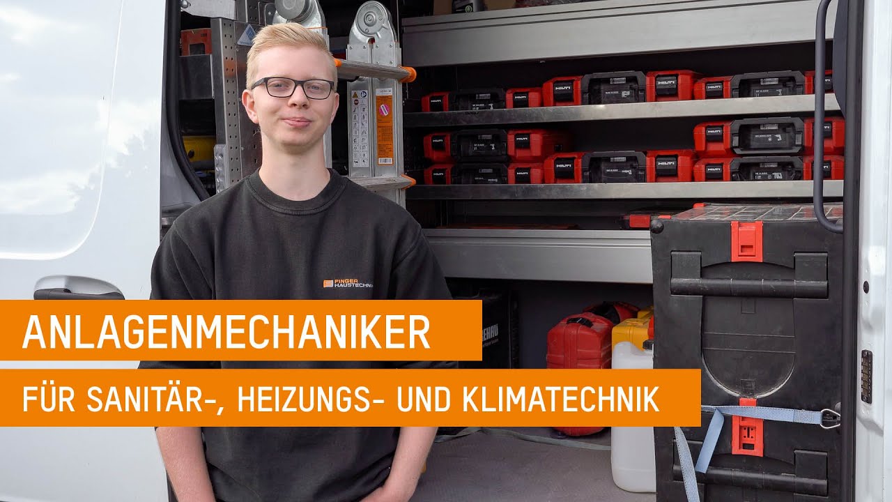 Anlagenmechaniker für SHK | Ausbildung bei FingerHaustechnik | Fabio im Interview