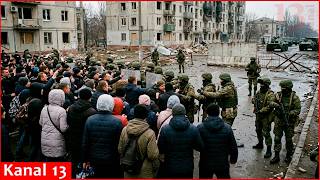 In Kherson, population rebels against the Russian army; they do not tolerate brutality of soldiers