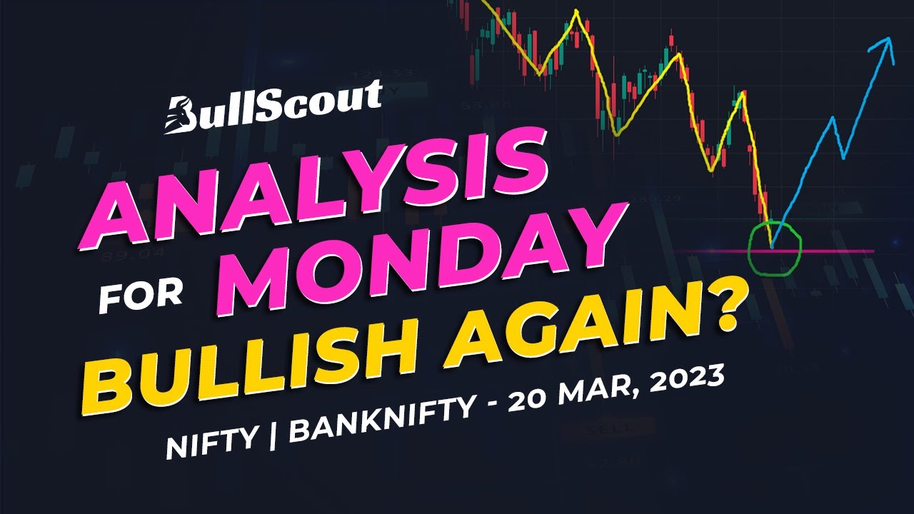 20 March, Nifty & BankNifty Monday Market Prediction | Pre Market Analysis for Tomorrow | BullScout
