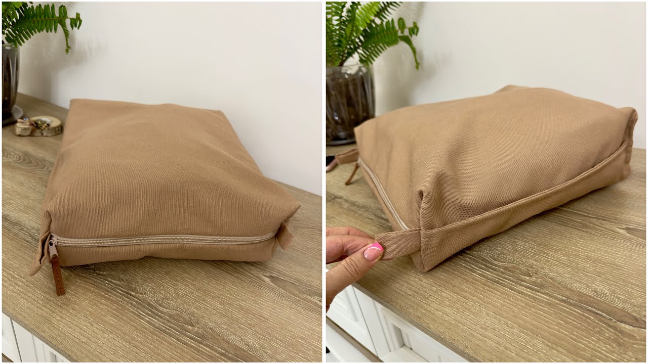 Fermuarlı İç Çanta Dikiyoruz (fermuarlı iç cep çalışması dahil) #astar #kağıtipçanta #çantaastarı