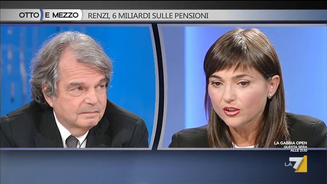 Otto e mezzo - Renzi, 6 miliardi sulle pensioni (Puntata 28/09/2016)