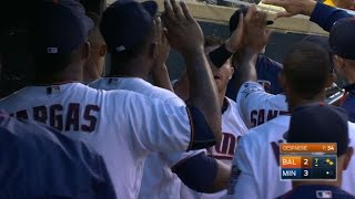 7/28/16: Twins score four runs in 7th to top Orioles