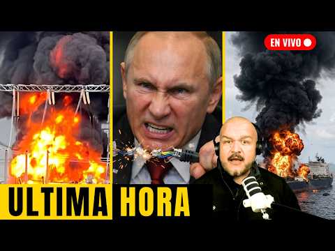 🚨 “SE ACERCA EL FINAL” UCRANIA LANZA ATAQUE a 16 SUBESTACIONES | ATACAN BUQUE en YEMEN