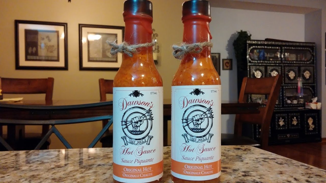 Dawson's Hot Sauce "Original Hot" Sauce Piquante Review YouTube
