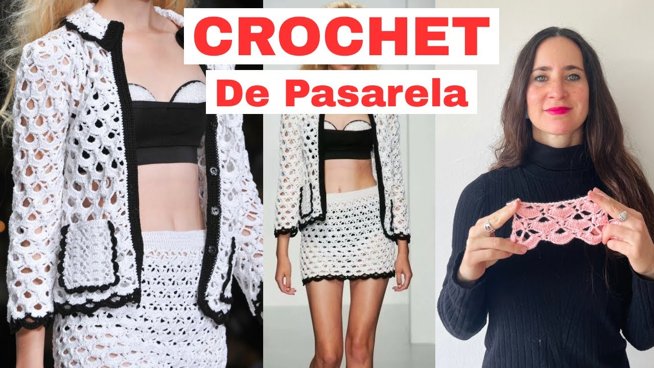 Crochet Runway – Patrón de puntos Sister by Sibling 2014 | Pattern Stitches