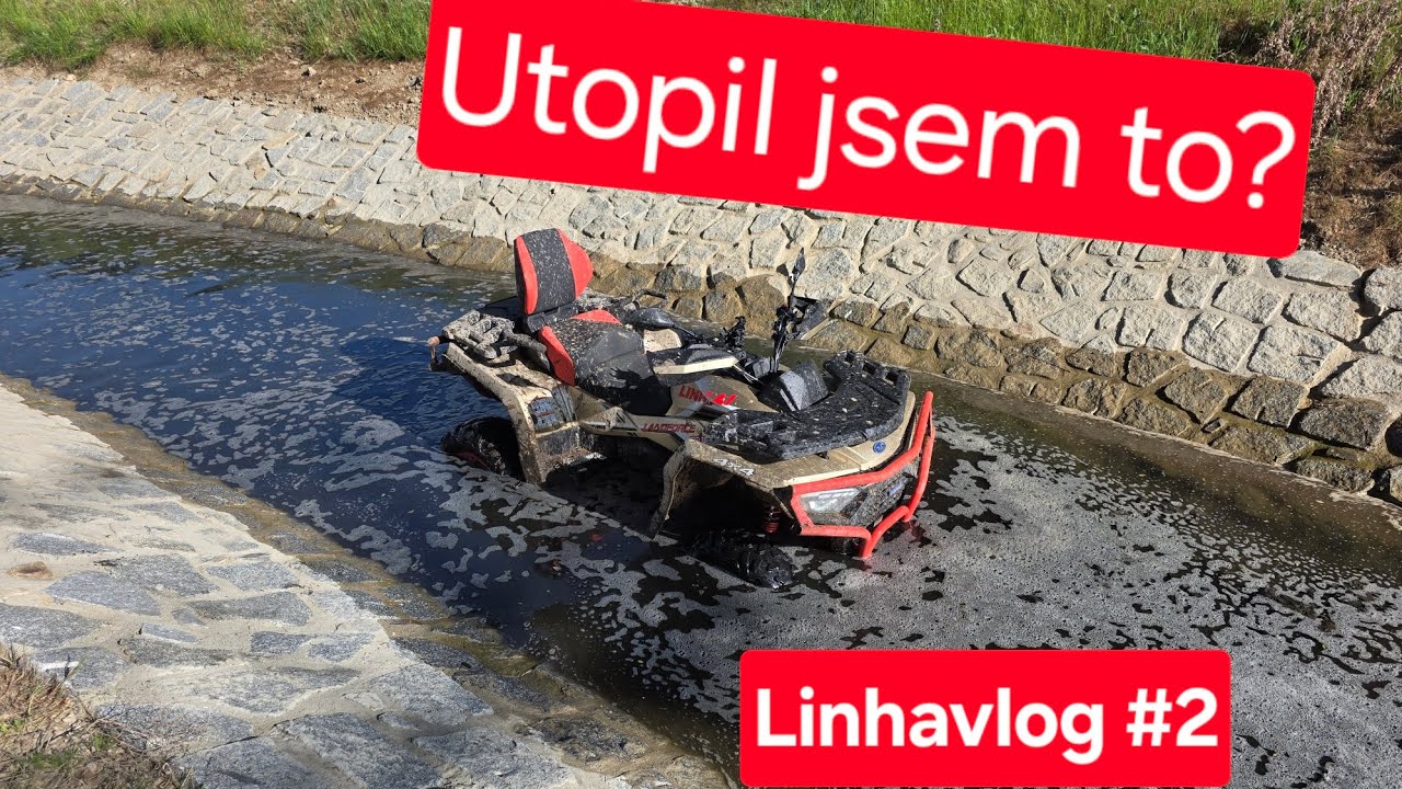 Utopil jsem to? Musel jsem se zachránit! Linhai Landforce 650 pro Linhavlog #2