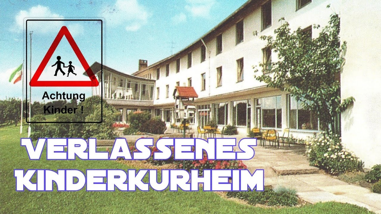 Das Haus der Tapeten. Verlassenes Kinderkurheim. Hier wurden untergewichtige Kinder aufgepäppelt