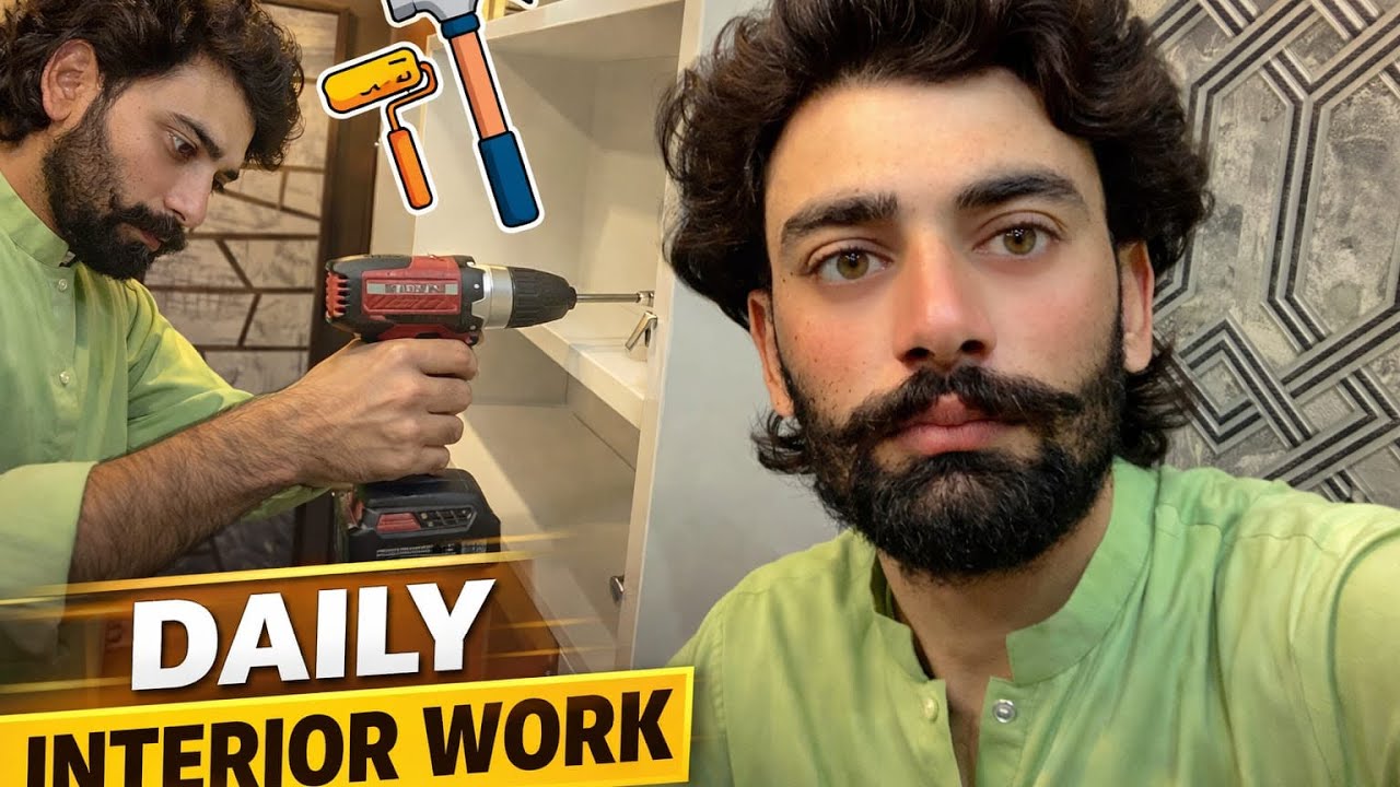 Interior work +daily routine 