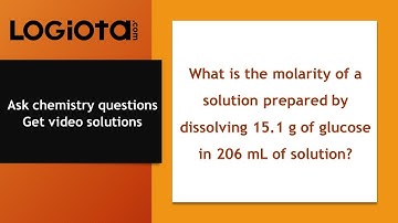 What is the molarity of a solution prepared by dissolving 15.1 g of glucose  in 206 mL of solution?