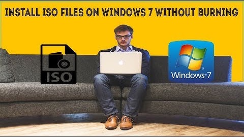 How To Install ISO Files On Windows 7 Without Burning ISO File Extractor ISO/File Mounter