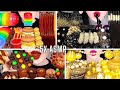 5X ASMR MUKBANG! Rainbow 🌈, Gold 💰, Black 🖤 & Chocolate 🍫 (No Talking)