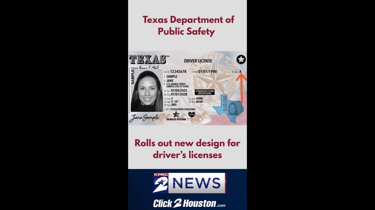 Texas driver's licenses have a BRAND-NEW LOOK! What do you think?