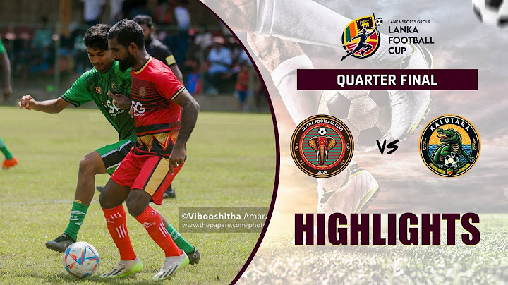 HIGHLIGHTS – Kalutara v Jaffna | Quarter Final | Lanka Football Cup 2024