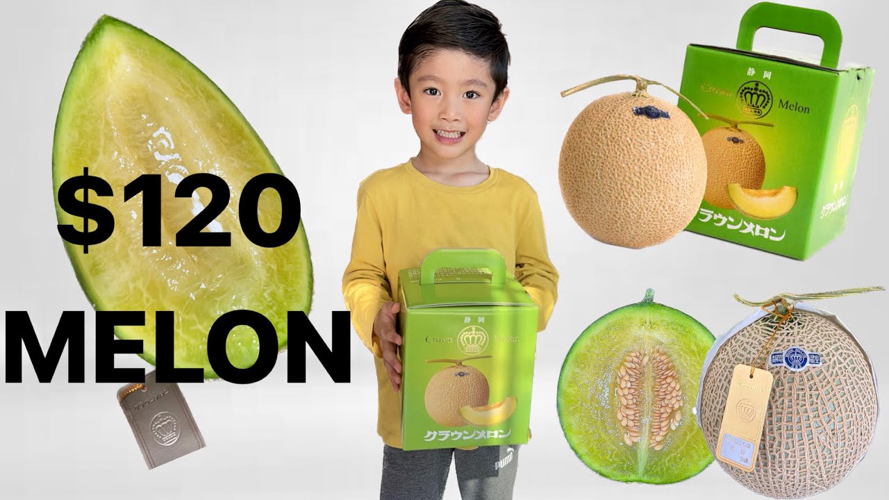 $120 Shizuoka Crown Melon from Japan