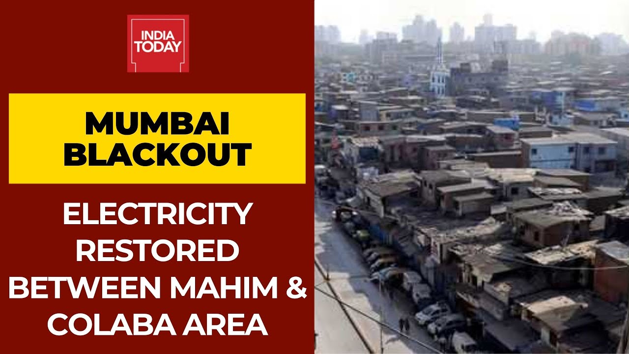 Power Supply Restored In Mumbai City Between The Area Between Mahim And Colaba
