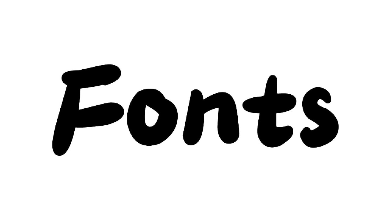 Korean fonts(serif, san-serif)