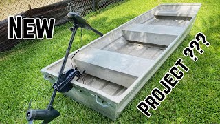 NEW Project ??? | 10 FT JON BOAT Walkthrough | Craigslist Find
