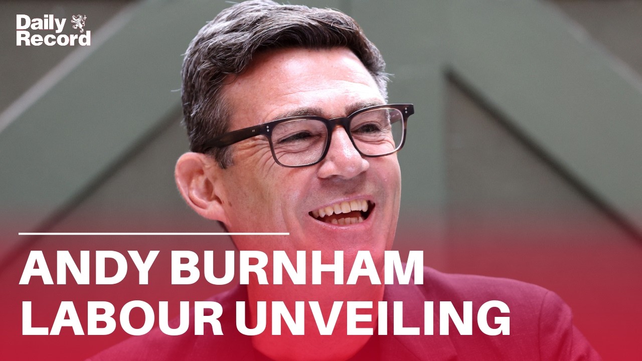 LIVE | Andy Burnham unveiled as new Labour Leader