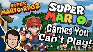 Mario Games You Cant Play! - Unreleased Mario Games
Mario has a lot of video games but did you know there is a huge list of games that you cant play! That right games never released and lost to time like Mario RPG 2, Super Mario Spikers, Arcade Machines and more all right here on this episode of Badman Reviews!
Subscribe!: http://bit.ly/1lJ5tF5
Second Channel!: http://bit.ly/16byiYm
Donation help keep the channel alive! http://bit.ly/1AGcahx
Twitter: https://twitter.com/badmanreviews
Twitch: http://www.twitch.tv/badmanReviews
Facebook: https://www.facebook.com/badmanbad117
Email: BadmanReviews@gmail.com
Mario Games You Cant Play! - Unreleased Mario Games
Developer: Nintendo
#Mario #Unreleased #Spikers #MarioRPG2 #SuperMario #badman #BadmanReviews
Think this Video Game Video was awesome and funny! Well Check out some of these other awesome videos of mine!
Top Five Zelda Bosses - Month O Zelda - Badman
https://www.youtube.com/watch?v=o-a8Abw0YZw
Top Ten Zelda Games - Month O Zelda - Badman
https://www.youtube.com/watch?v=T3JQ2fLGutE
Top Ten Hardest Bosses - Badman (Ft. BlackRose)
https://www.youtube.com/watch?v=DK4GTBSxF84
Top Ten Zelda Dungeons - Badman
https://www.youtube.com/watch?v Z736AdbjAk
The Ratchet & Clank Game Youve Never Played - R&C: Going Mobile - Badman
https://www.youtube.com/watch?v=w-OfZSn8d4A
Ratchet & Clank: A Crack In Time Review - Badman
https://www.youtube.com/watch?v=Fy92Yo3cBgE
Top 10 Creepy Urban Legends in Gaming - Badman (Feat. Jordan Underneath)
https://www.youtube.com/watch?v=f4G3w56jQV8
Credits:
Badmans Reviews Logo by: https://www.behance.net/whaddupnico
Edited by: Ghost Ion https://www.youtube.com/user/SuperNinjaTurtleFF
Video Clips Credit:
XXLuigiMario
LuigiBlood
taskitsa
Yoshiller
Super Mario
Super Mario Wiki
IGN Mario Games You Cant Play! - Unreleased Mario Games