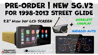 New Soundstream Sg.v2 8.2 Radio Is A Game Changer For 19982013 Harley Davidson Street Glides