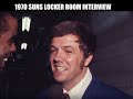 1970 Suns Game 2 Locker Room Interview After Beating The Lakers