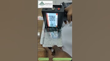 Batch coding with QR Code Printing|Radiance Business Solutions| Contact us +91-8655435704 #shorts