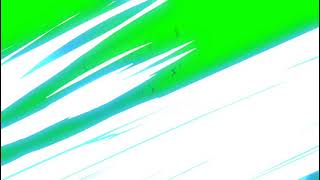 White Zigzag Green Screen