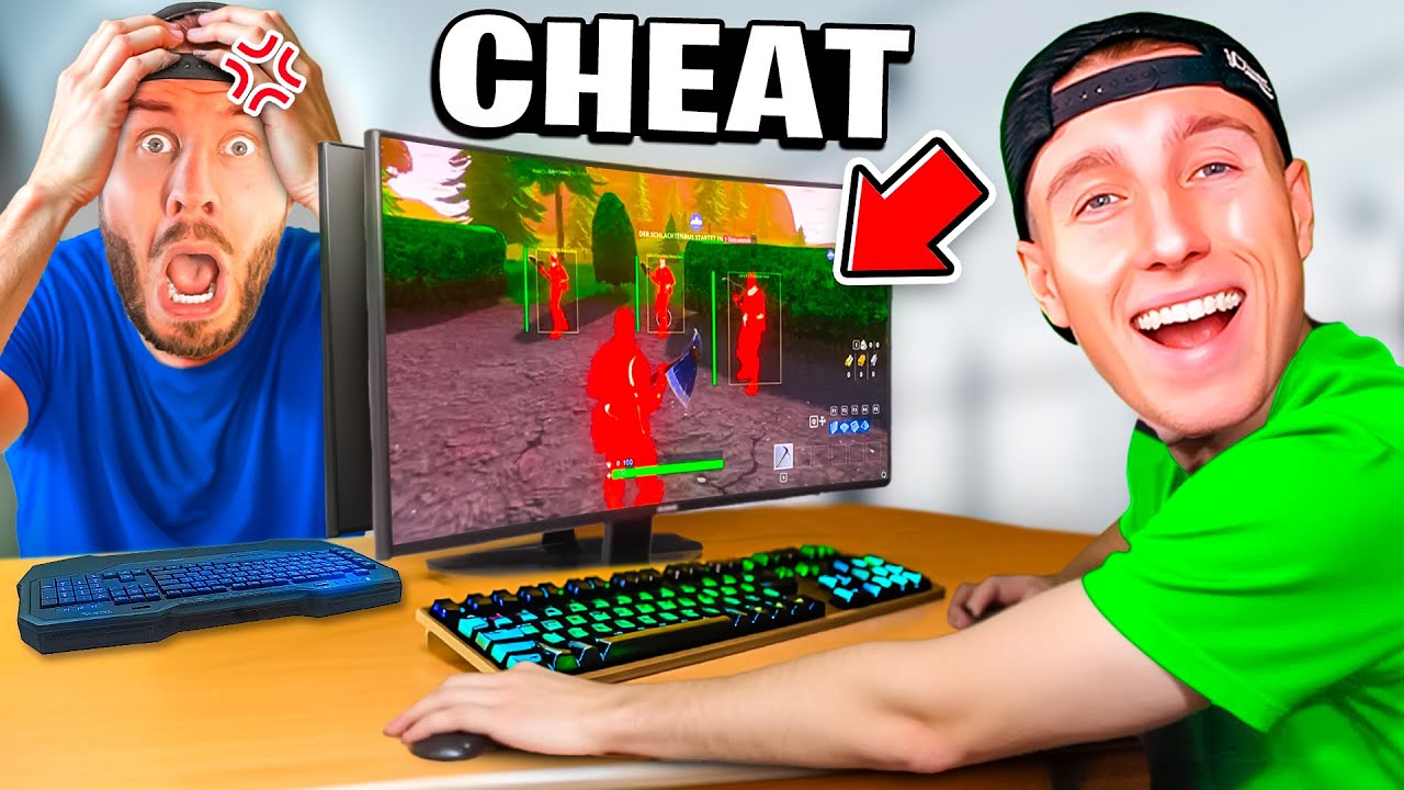 Ich CHEATE gegen STANNI in FORTNITE! (er rastet aus)