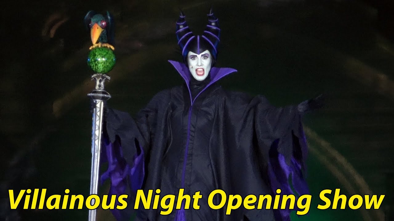 Disneyland Paris Villainous Night Opening Show - Disney Passholder Event September 2023 w/Maleficent