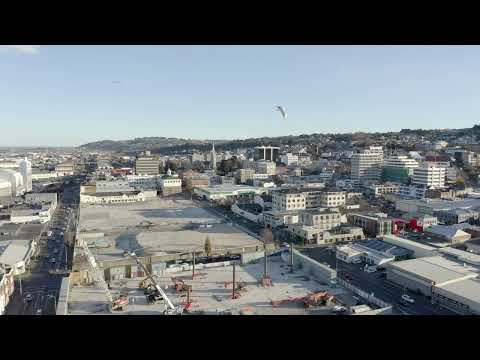 Hospital aerial footage June 2022