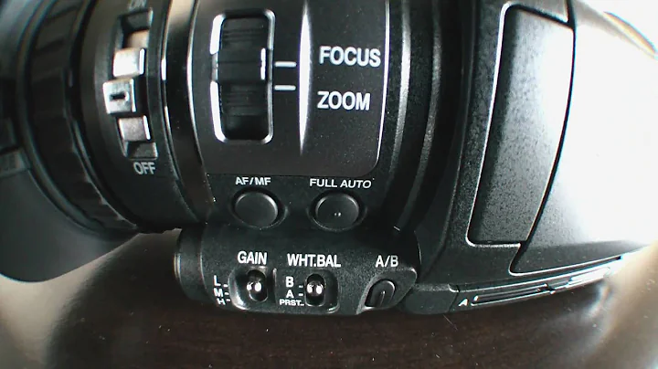 JVC GY-HM100u Unboxing