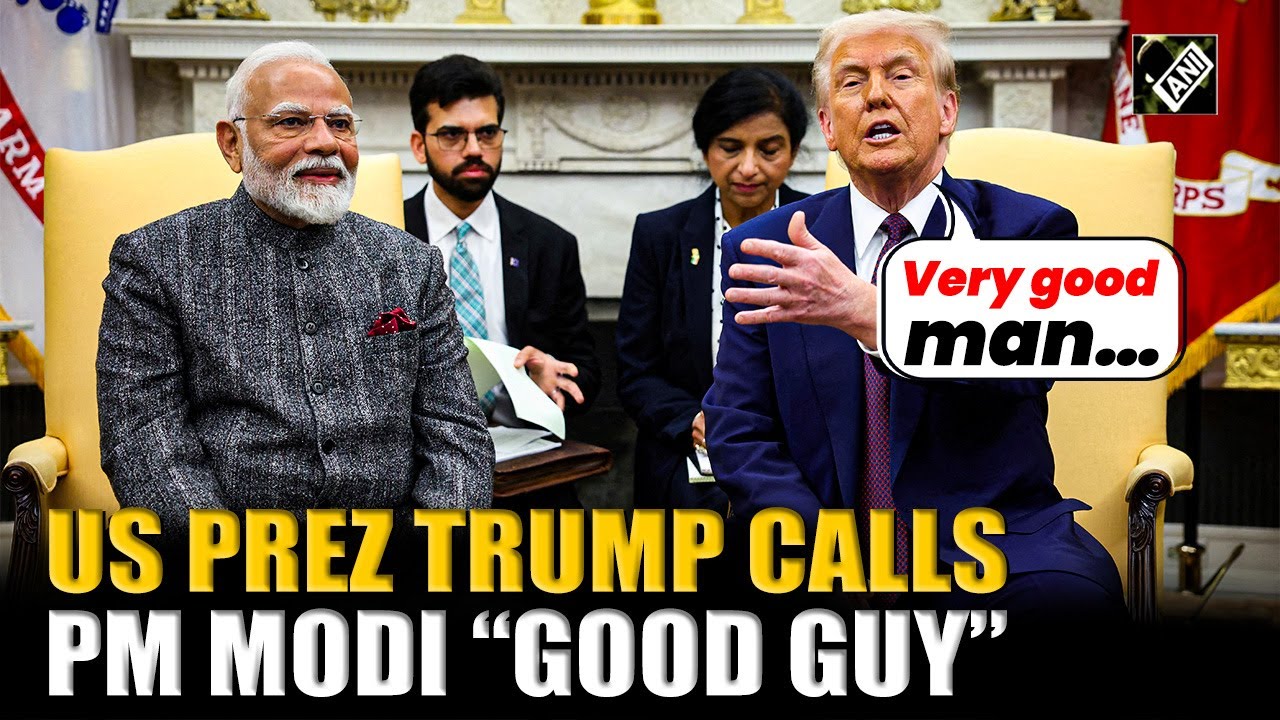 «Очень хороший человек…»: Президент США Трамп всячески хвалит премьер-министра Моди за сокращение...