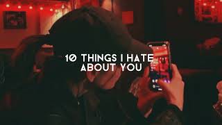 Leah Kate - 10 Things I Hate About you (sped up)