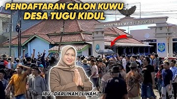 Pendaftaran Calon Kuwu Desa Tugu Kidul | Ibu Darlinah ( Linah )Pilwu Tugu Sliyeg Indramayu 2025 
