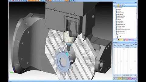 Cad-Cam Software Machine Simulation