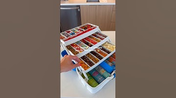 *ASMR* TACKLE BOX SNACK PACKING! #restock #asmr #satisfying #snackbox #amazonstorefront