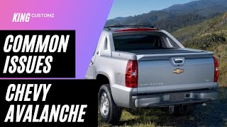 Most common problems with the avalanche! (2/8/2021)