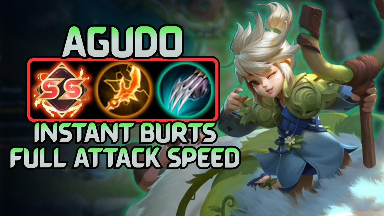 Agudo Using Full ATTACK SPEED Build is Too Broken Right Now | Top Global Honor of Kings