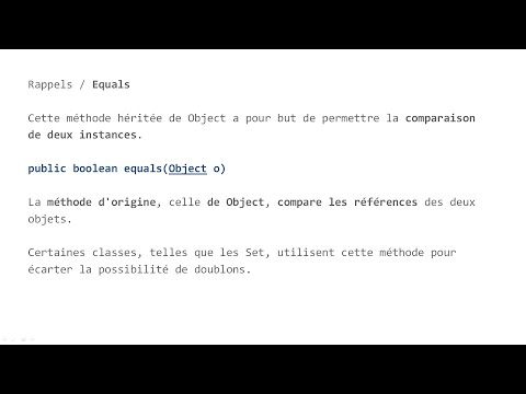 JAVA - J45 - Equals & hashCode