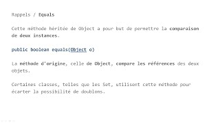 Famous JAVA - J45 - Equals & hashCode Profile