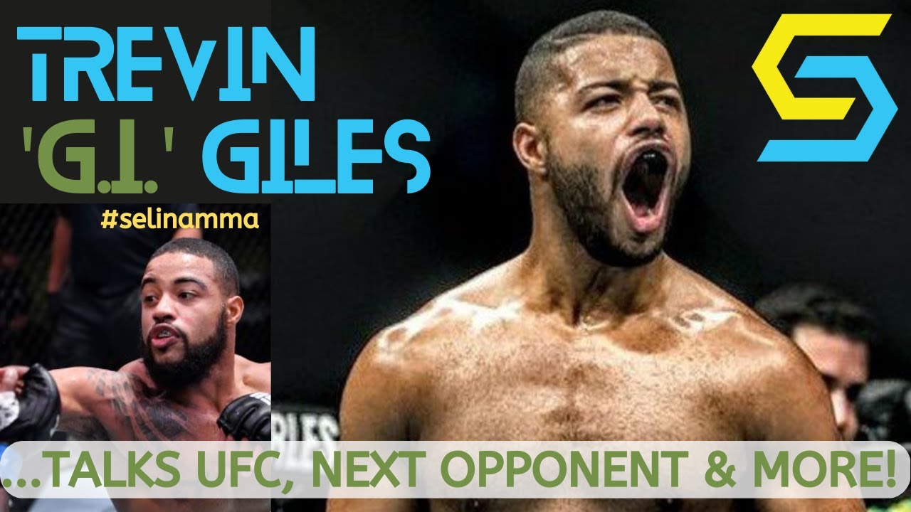 Trevin G.I. Giles - FULL Interview ahead of UFC San Antonio  - 