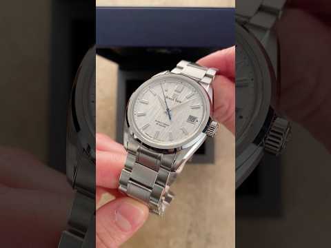 BEST Rolex Datejust Alternative? Unboxing Grand Seiko's 'White Birch' SLGH005