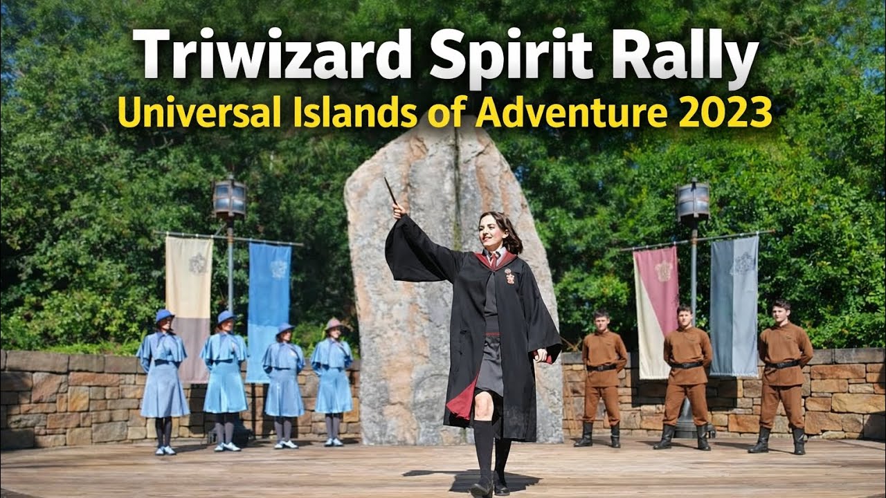Triwizard Spirit Rally 2023 | Universal's Islands of Adventure ...