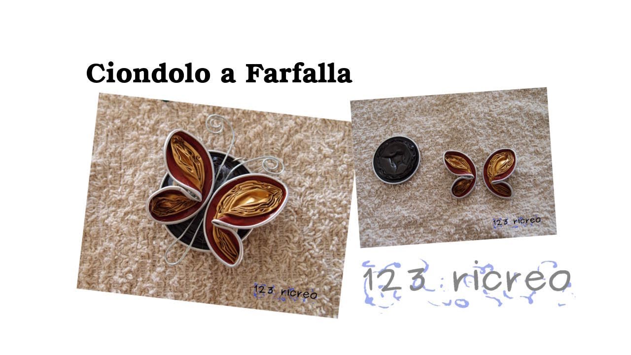Farfalla con capsule del caffe