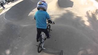 My 6 year old, Max,  rippin' it up at 2 Rivers Skate/BMX park in Nashville, Tenn last weekend