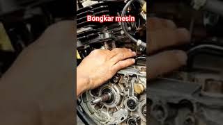 bongkar mesin yamaha RX Spesial
