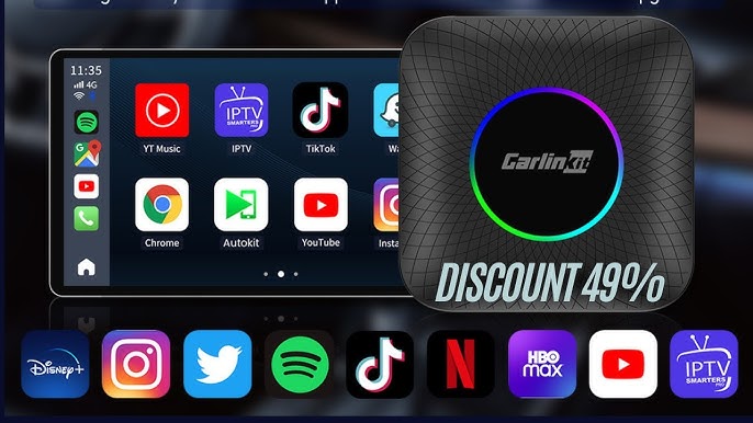 Carlinkit Tbox Max Android 13.0 Wireless Carplay Multimedia Video Box, Carlinkit  Carplay Store