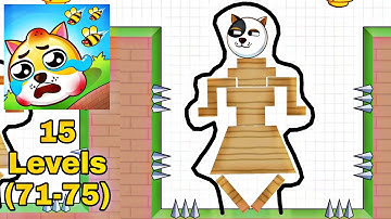 Save the Doge  -  Part 15 levels 71 to 75  Gameplay Walkthrough  ARMA (iOS & Android)