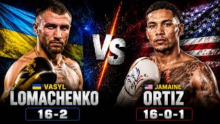 Vasyl Lomachenko (Ukraine) vs Jamaine Ortiz (USA) | Full Fight Highlights